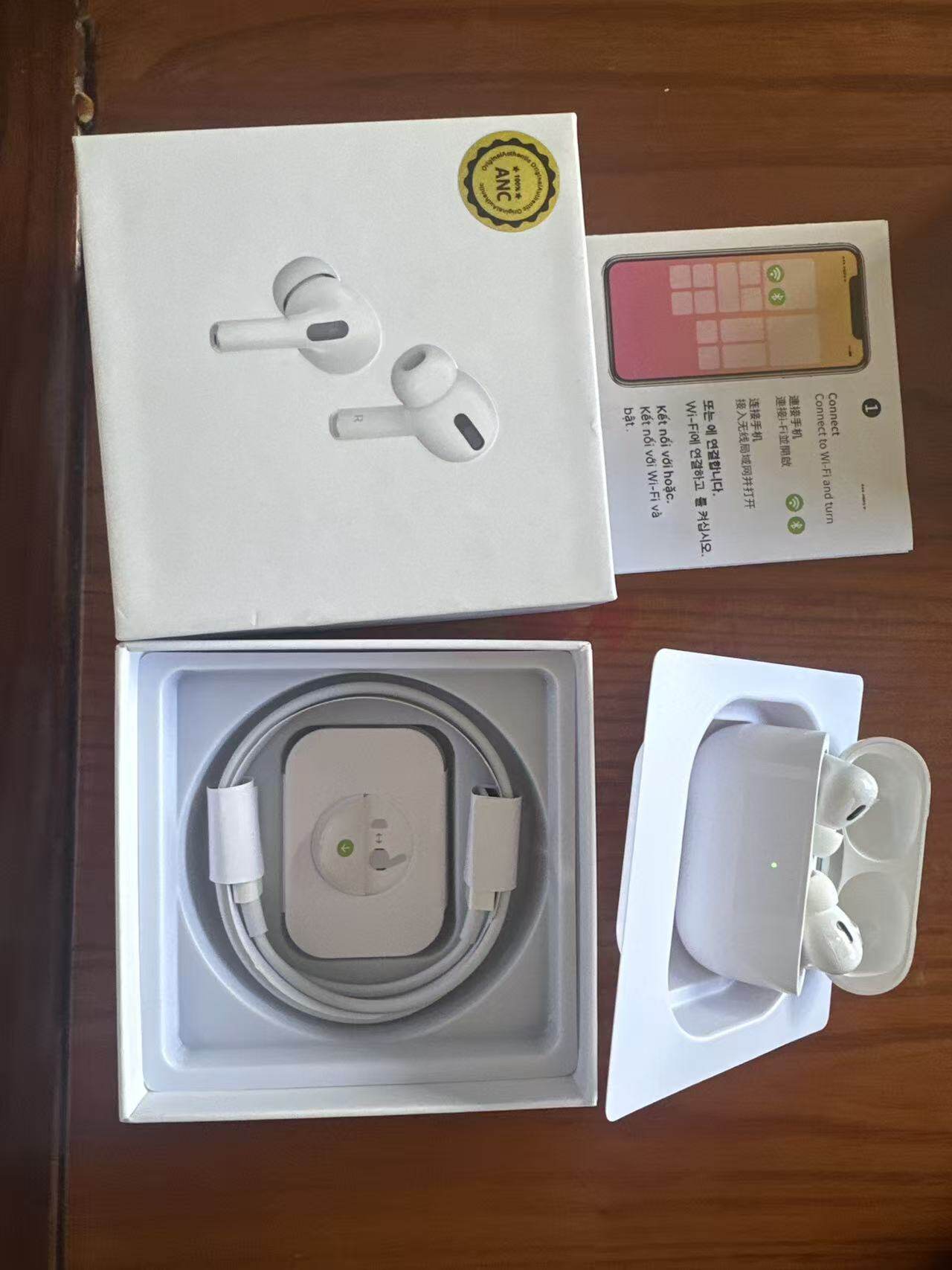 Huaqiangbei Is Suitable for Apple AirPods Pro2 Wireless Bluetooth Earphones 2Nd Generation iPhone Mobile Phone Translation Earphones
